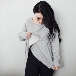 Bao Bei Mutha Sweatshirt *vintage pink*